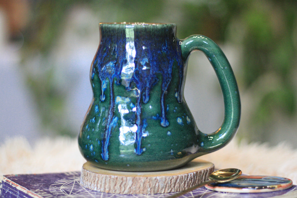 10-E Green EXPERIMENT Mug, 21 oz.