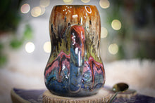 Load image into Gallery viewer, 11-B Molten Cheetah Variation Gourd Mug, 20 oz.