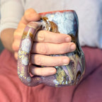 12-C Lavendar Fields Mid Mod Mug - TOP SHELF MISFIT, 20 oz.