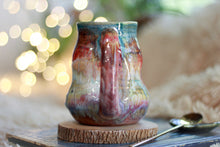 Load image into Gallery viewer, 09-D 'FLOW' Variation Barely Flared Textured Divot Mug, 18 oz.