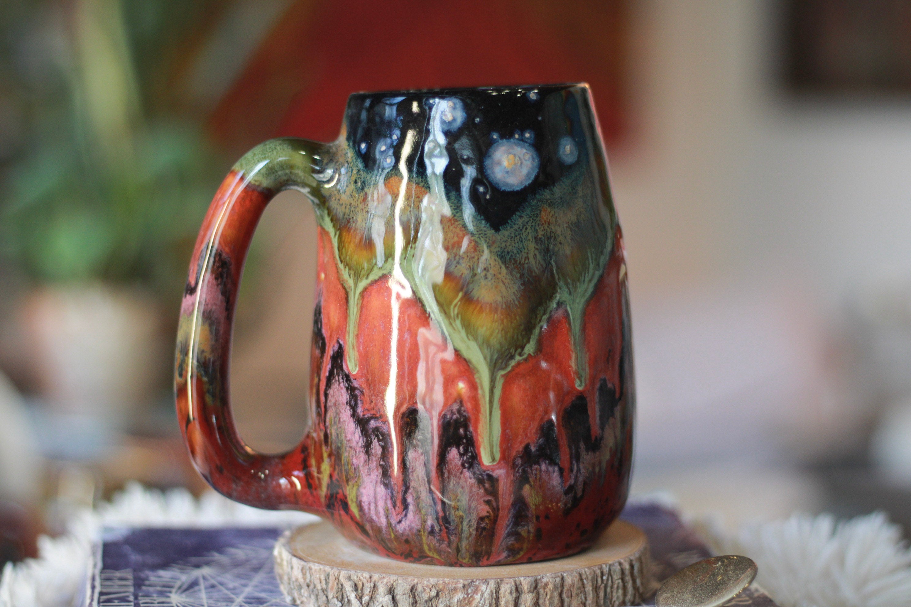 12-F Surprise Green Mountain Midnight Mug, 23 oz.