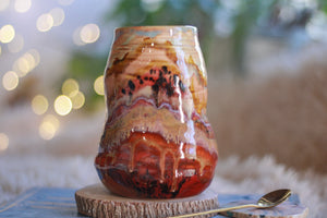 10-C Coral Canyon Textured Divot Mug, 21 oz.