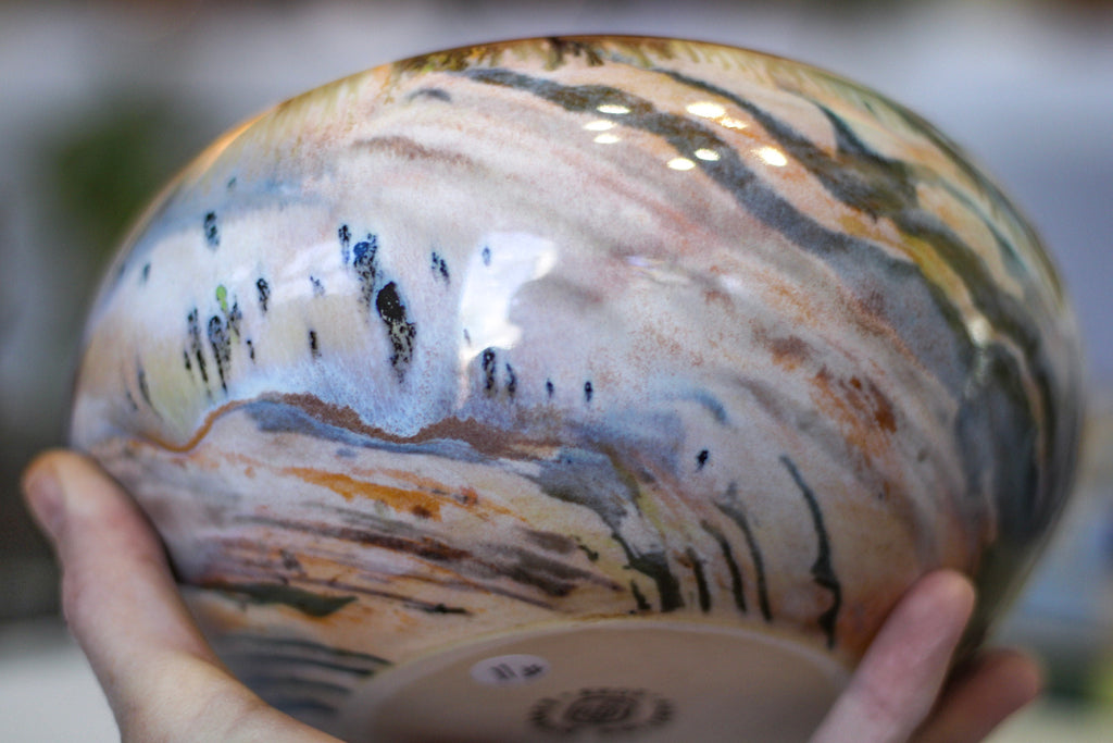 11-A Soft Earth Series PROTOTYPE Bowl - TOP SHELF, 28 oz.