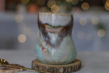 Load image into Gallery viewer, 11-B Soft Earth Series PROTOTYPE Petite Notched Gourd Mug - MISFIT, 12 oz. - 30% off