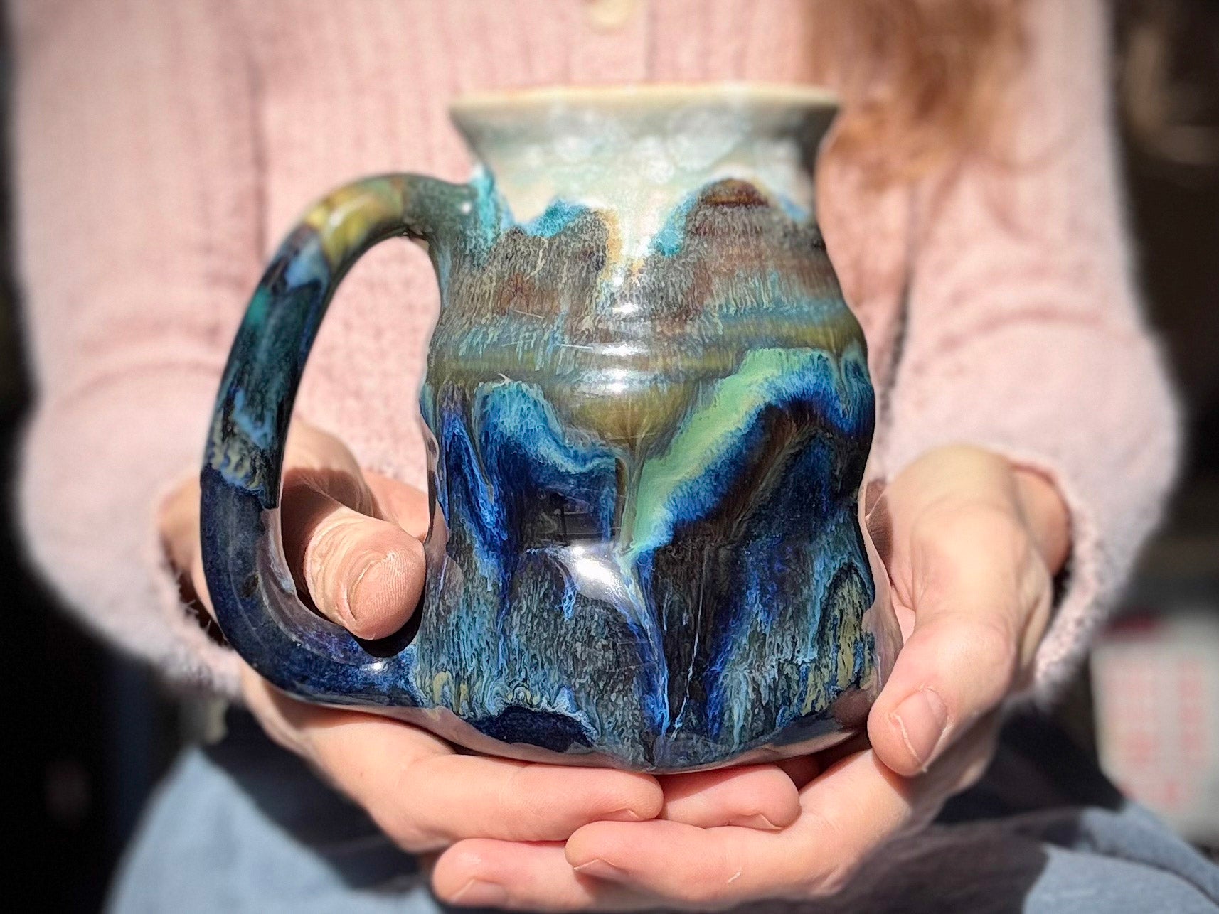 12-D Green Mountain Variation Cuddle Mug, 16 oz.