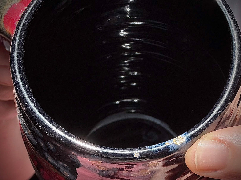 11-B Starry Night Swirly Mug - TOP SHELF MISFIT, 22 oz.