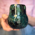 11-B Mossy Agate Curvy Mug, 18 oz.
