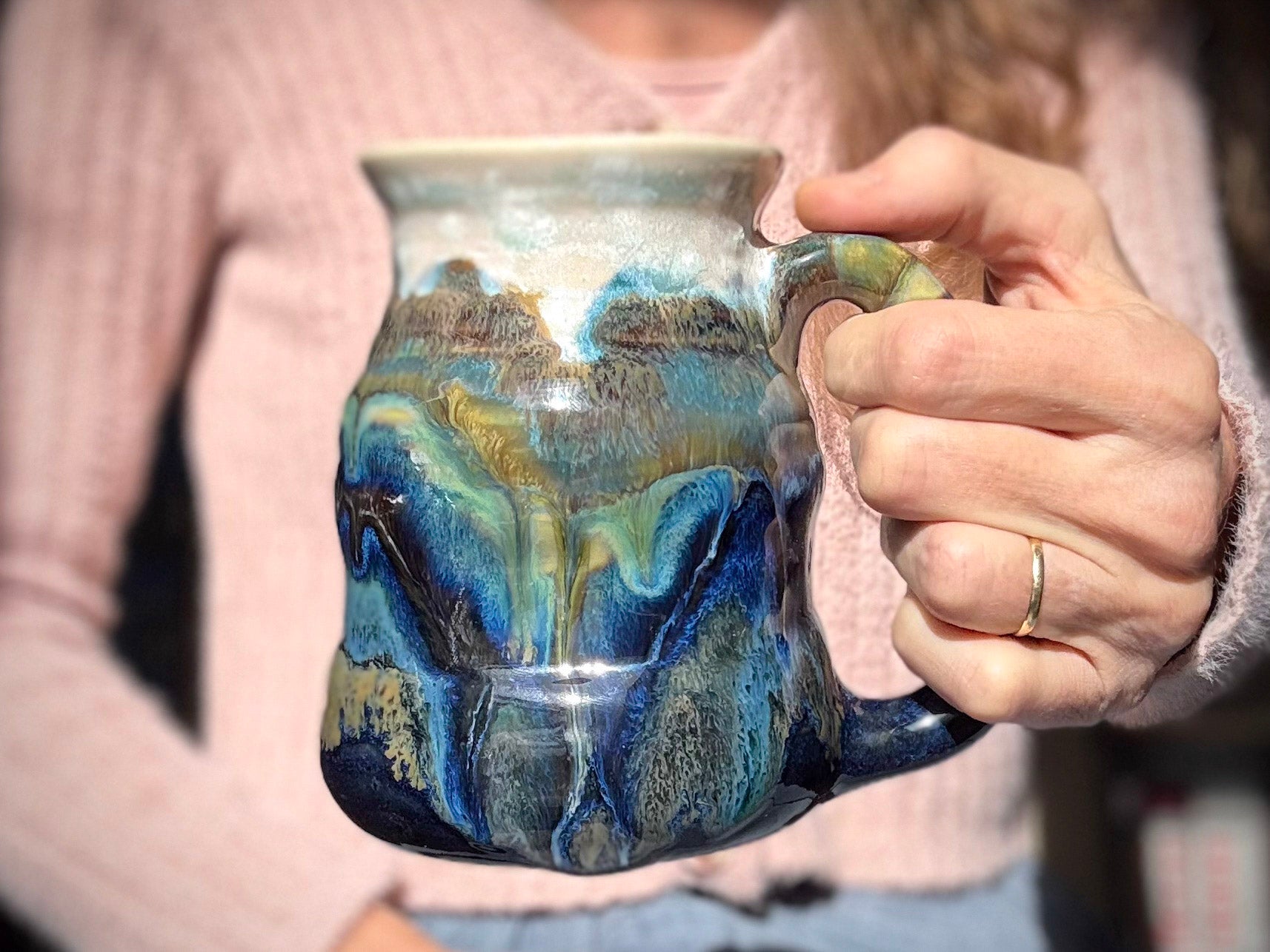 12-D Green Mountain Variation Cuddle Mug, 16 oz.