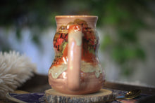 Load image into Gallery viewer, 09-D Coral Mountains Barely Flared Textured Divot &#39;Cuddle&#39; Mug, 17 oz.