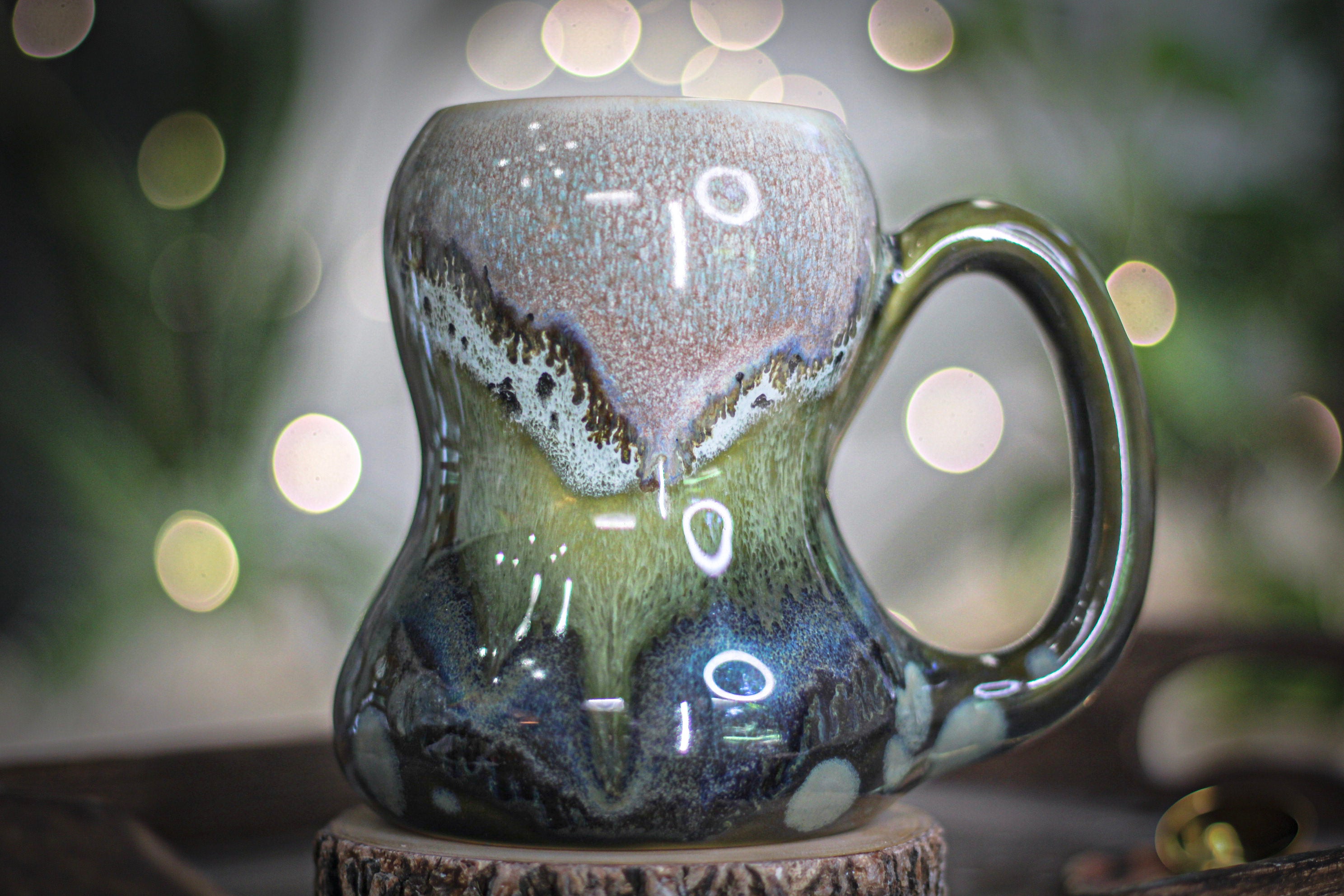 02-B TidePool Gourd Mug - TOP SHELF, 18 oz.