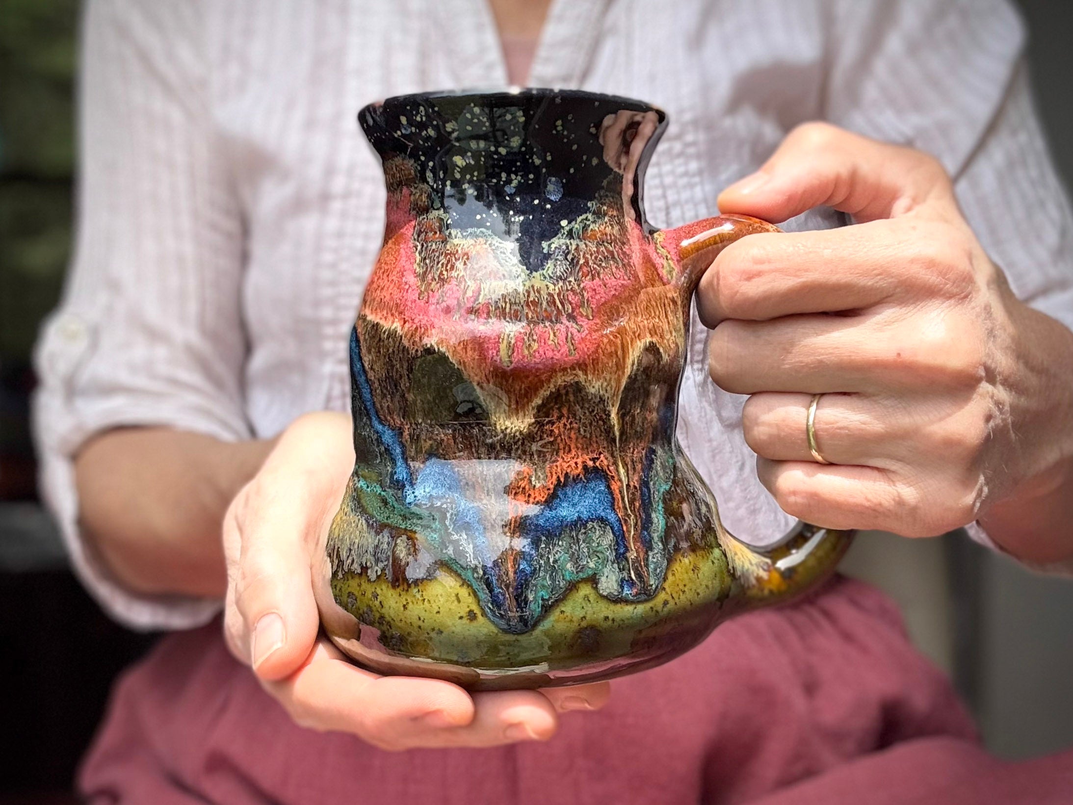 02-A Starry Night Cuddle Mug - TOP SHELF, 26 oz.