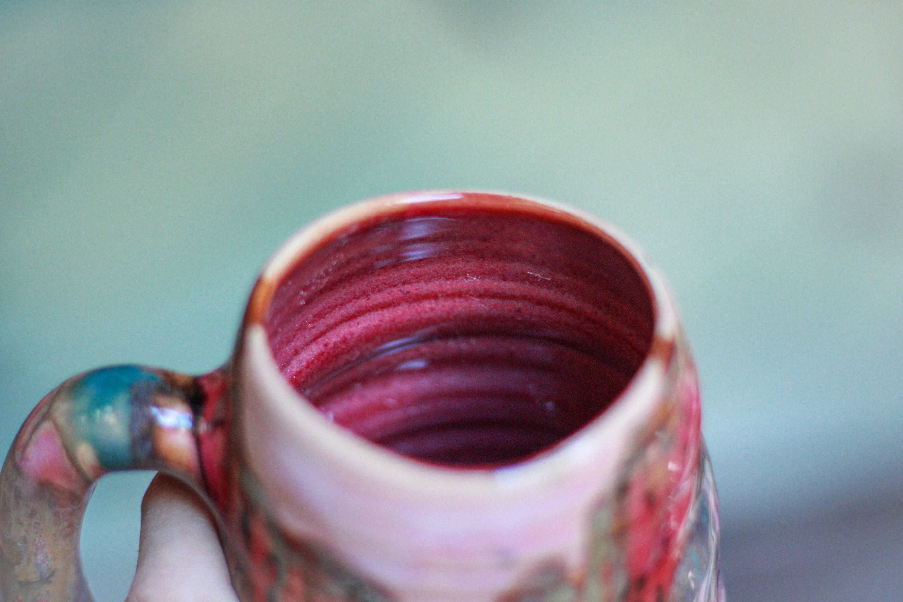 01-A+ Strawberry Hills PROTOTYPE Textured Mug - TOP SHELF NEXT LEVEL, 18 oz.