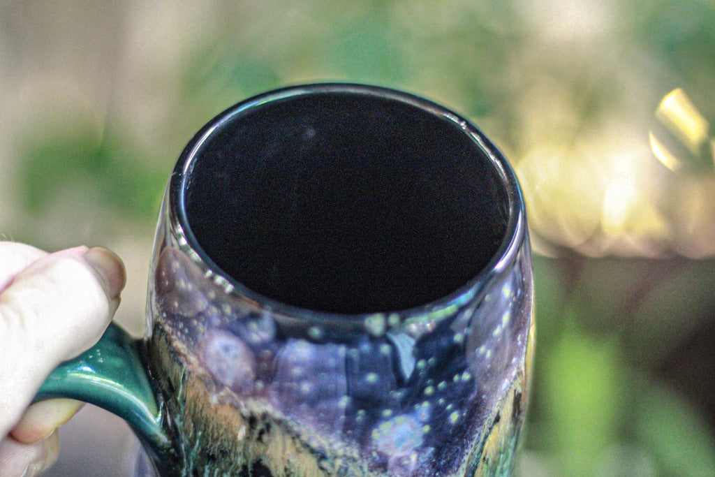 17-A Rocky Mountain Midnight Gourd Mug, 25 oz.