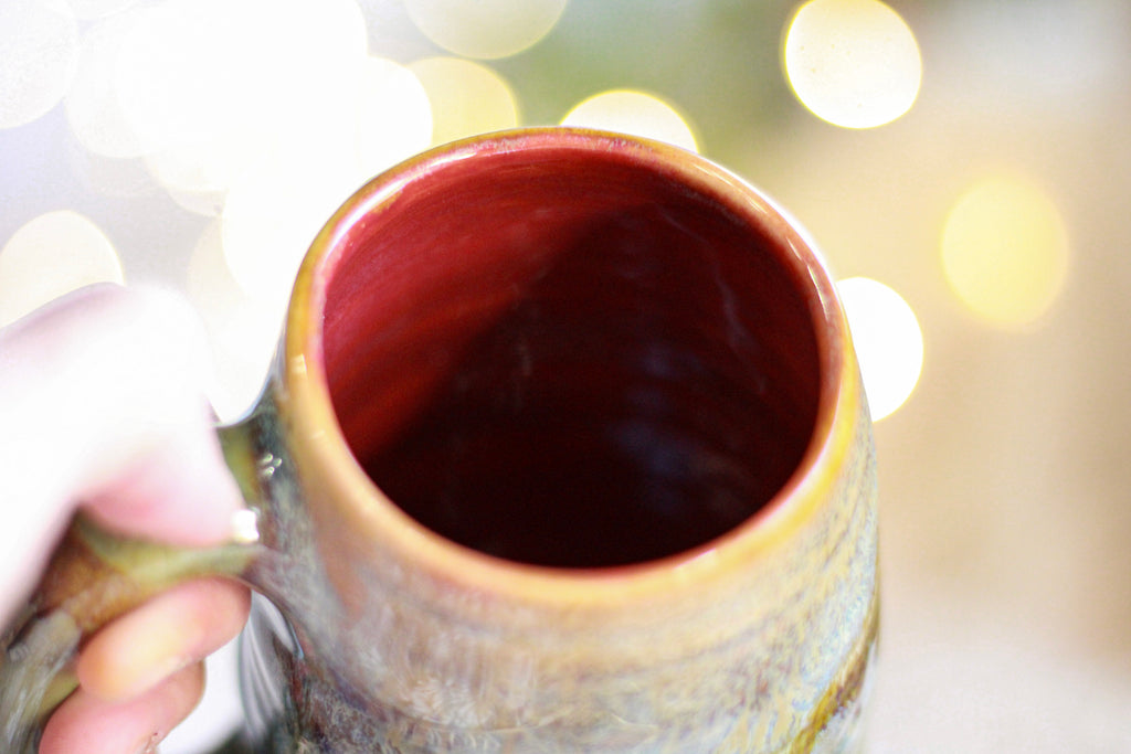 09-F EXPERIMENT Petite Textured Mug, 13 oz.