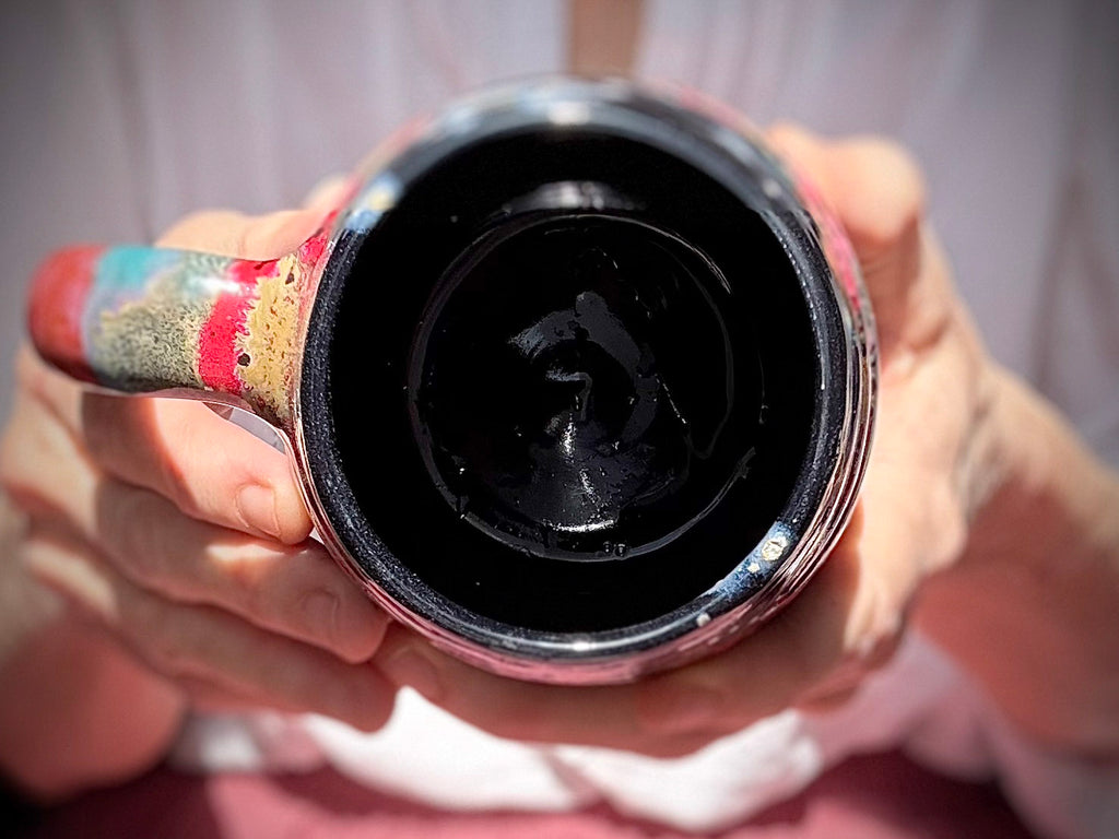 11-B Starry Night Swirly Mug - TOP SHELF MISFIT, 22 oz.