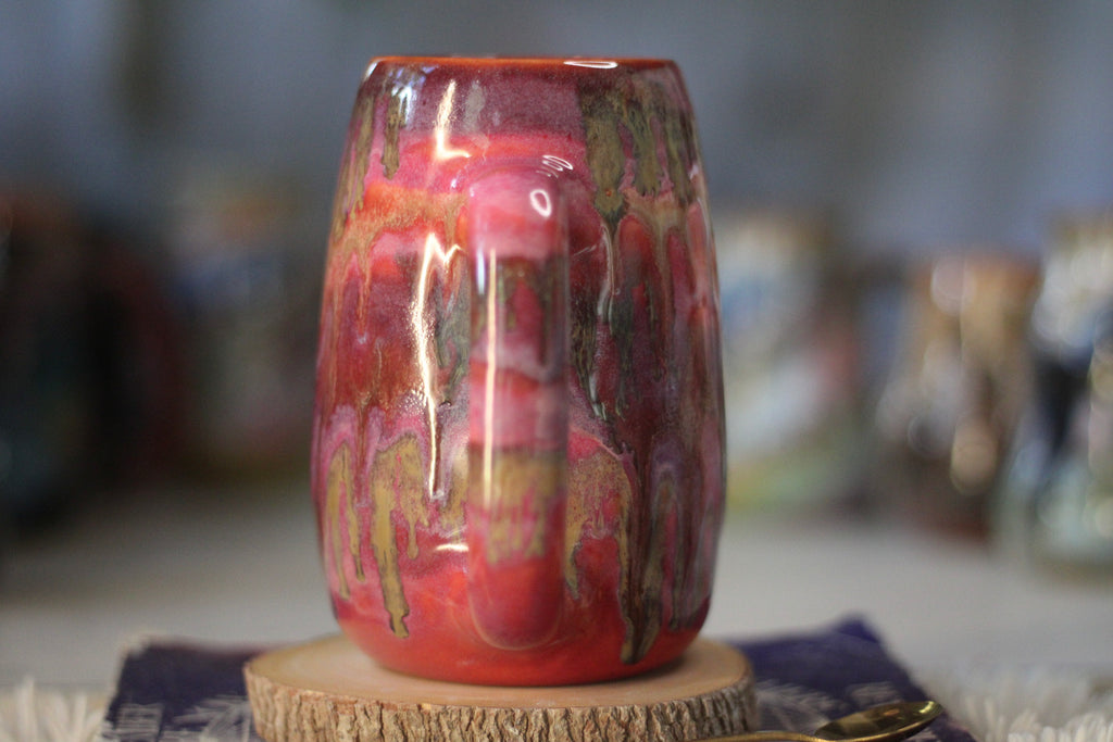 04-D Fuchsia 'FLOW' Mug, 24 oz.