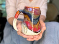 13-C Rainbow Strata Gourd Mug, 20 oz.