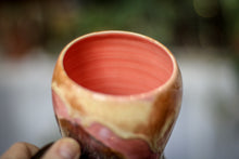 Load image into Gallery viewer, 11-B Coral Meadows Gourd Mug, 27 oz.