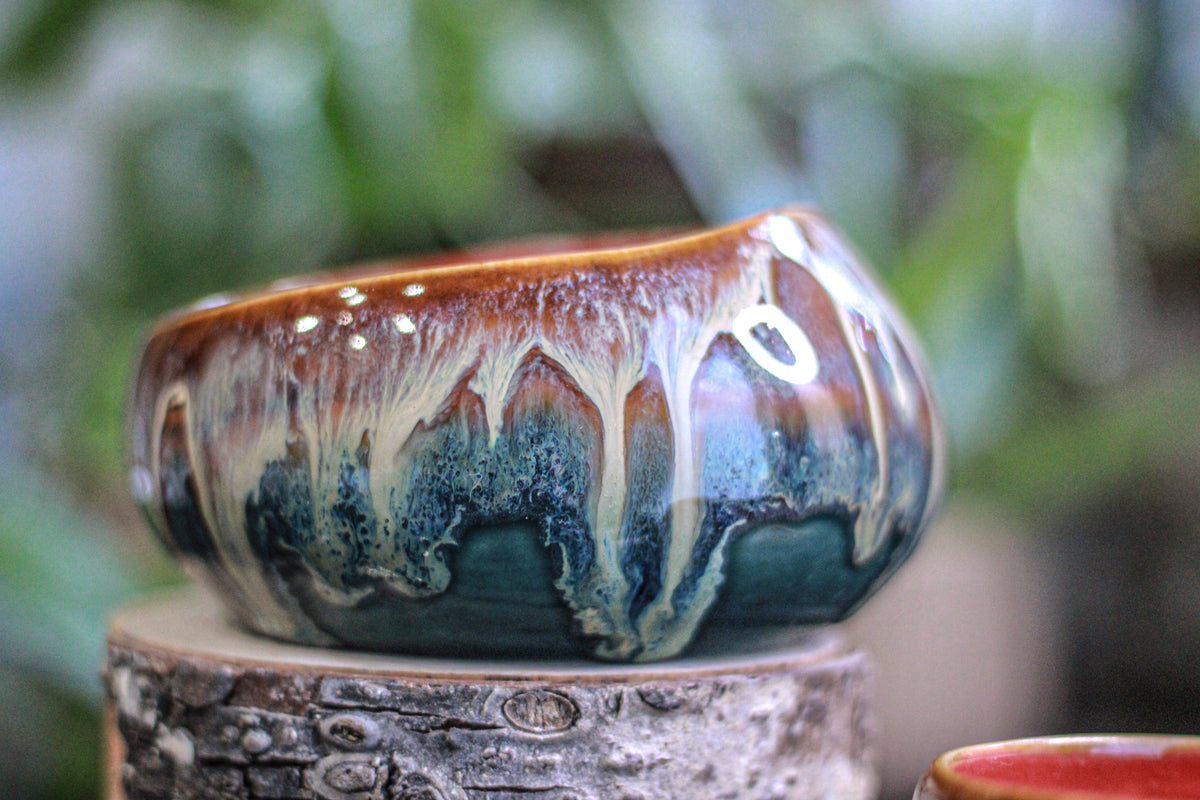 12-A New Wave Hermit Set - MINOR MISFIT, 10 oz. cup/ 10 oz. bowl - 10% off