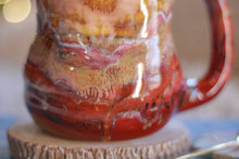 Load image into Gallery viewer, 10-C Coral Canyon Textured Divot Mug, 21 oz.