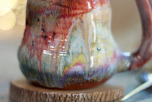 Load image into Gallery viewer, 09-D 'FLOW' Variation Barely Flared Textured Divot Mug, 18 oz.