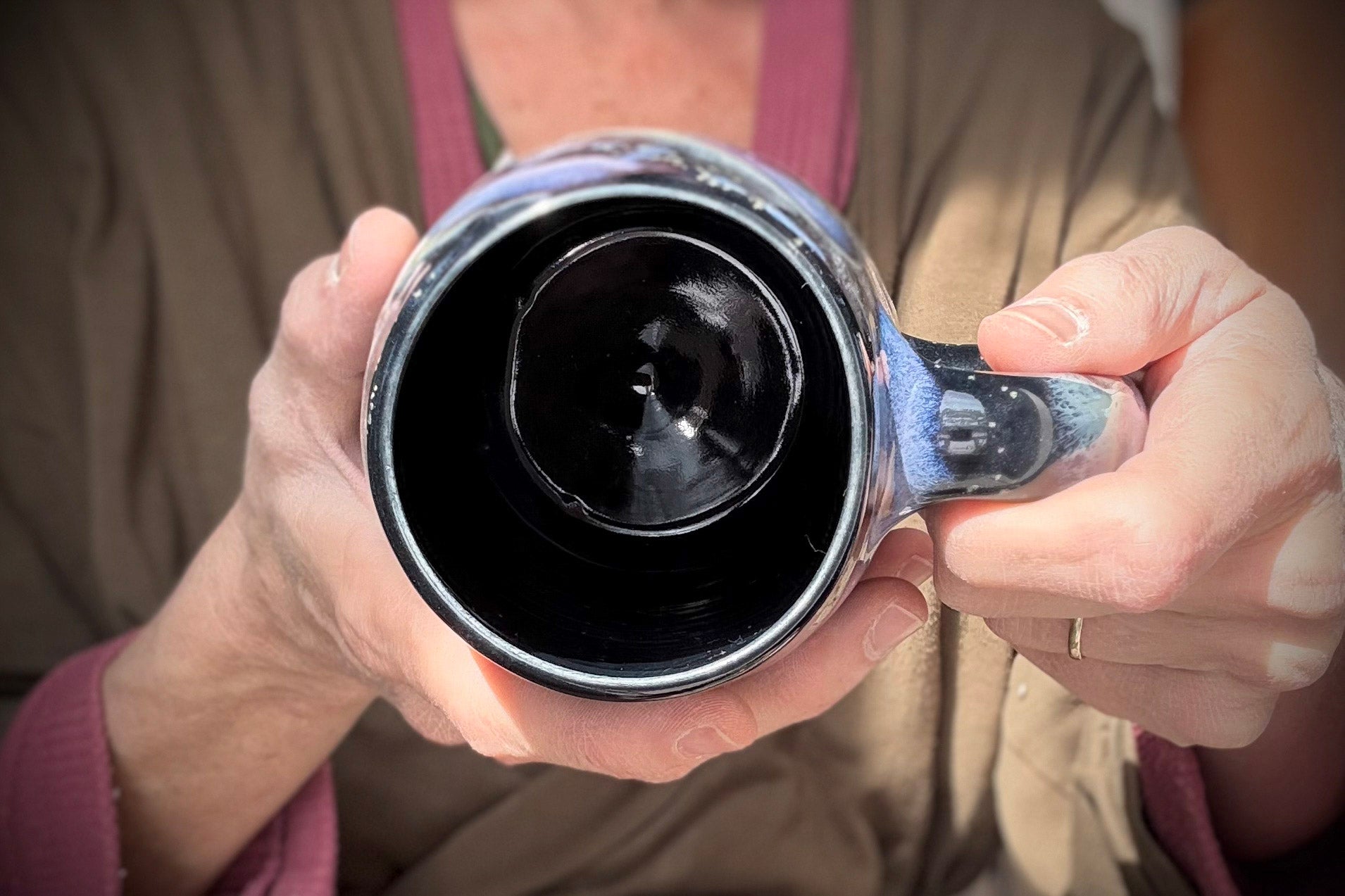 11-D Cosmic Amethyst Grotto Mug, 21 oz.