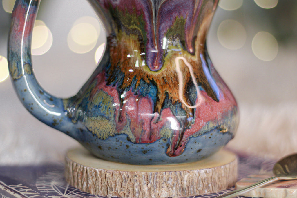 11-B Purple Haze Gourd Mug, 19 oz.