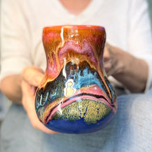 Load image into Gallery viewer, 12-B Magenta Haze Gourd Mug, 20 oz.