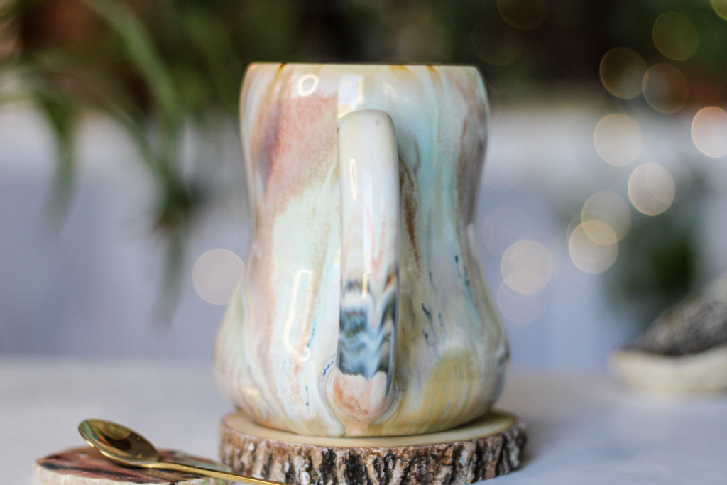 11-D Soft Earth Series Gourd Mug, 22 oz.