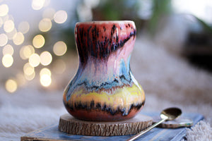 10-C Rainbow Family Gourd Mug - MINOR MISFIT, 14 oz. - 10% off