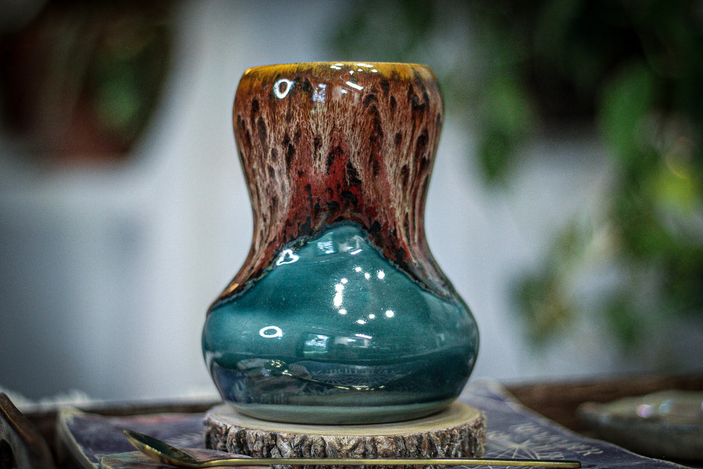 12-D Caramel Acorn Gourd  Mug, 20 oz.