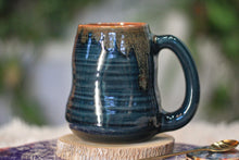 Load image into Gallery viewer, 10-F Deep Blue Textured Mug, 16 oz.