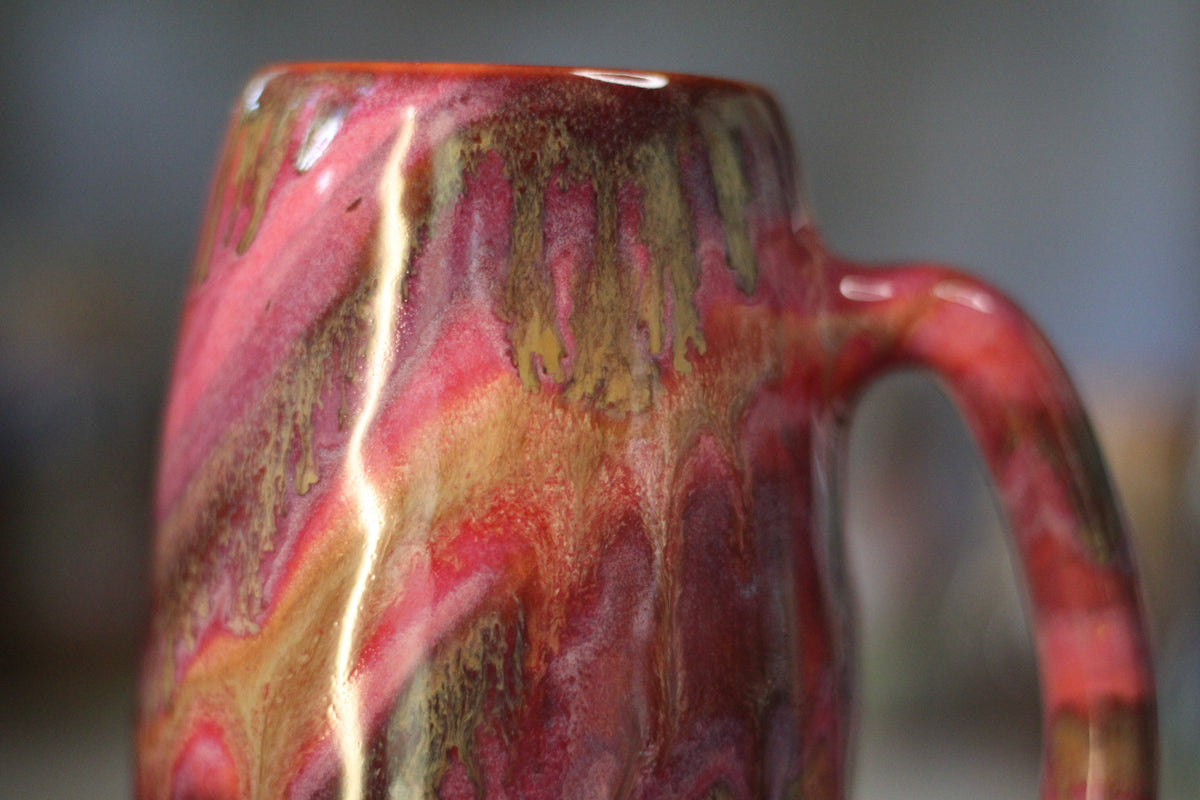 04-D Fuchsia 'FLOW' Mug, 24 oz.