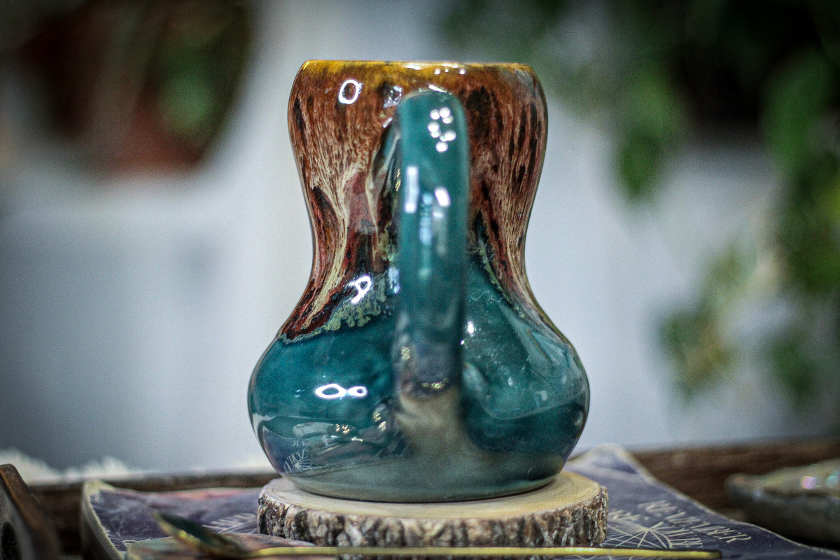 12-D Caramel Acorn Gourd  Mug, 20 oz.