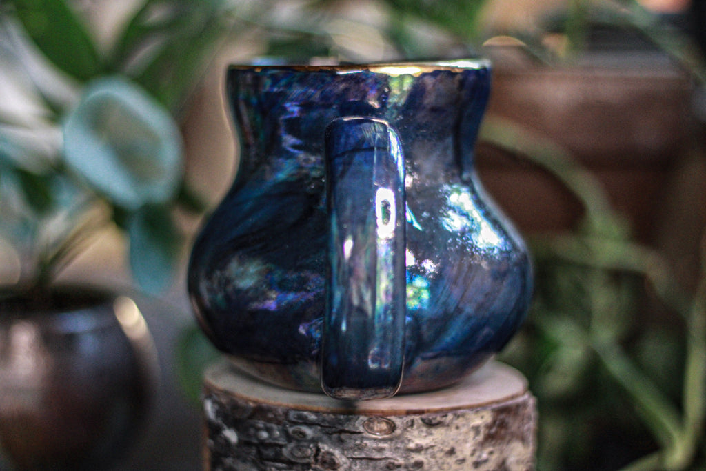 11-A Labradorite PROTOTYPE Gourd Mug - MISFIT, 25 oz. - 35% off