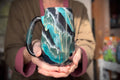 12-E Turquoise Grotto Mug, 22 oz.