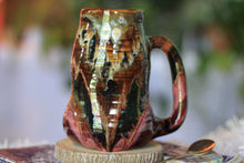 Load image into Gallery viewer, 10-C Desert Oasis Barely Flared Textured Divot Mug - TOP SHELF MISFIT, 22 oz.