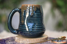 Load image into Gallery viewer, 10-F Deep Blue Textured Mug, 16 oz.