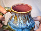 13-E New Wave Variation Flared Textured Mug, 20 oz.