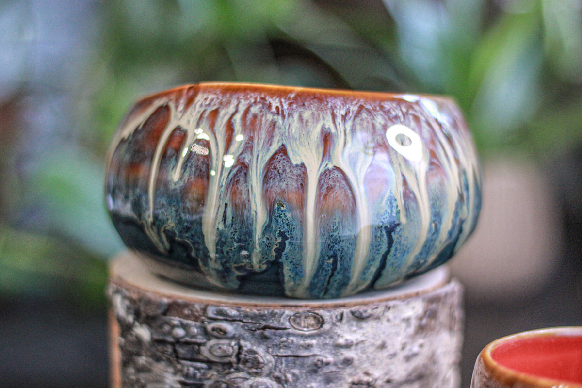 12-A New Wave Hermit Set - MINOR MISFIT, 10 oz. cup/ 10 oz. bowl - 10% off