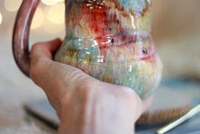 Load image into Gallery viewer, 09-D 'FLOW' Variation Barely Flared Textured Divot Mug, 18 oz.