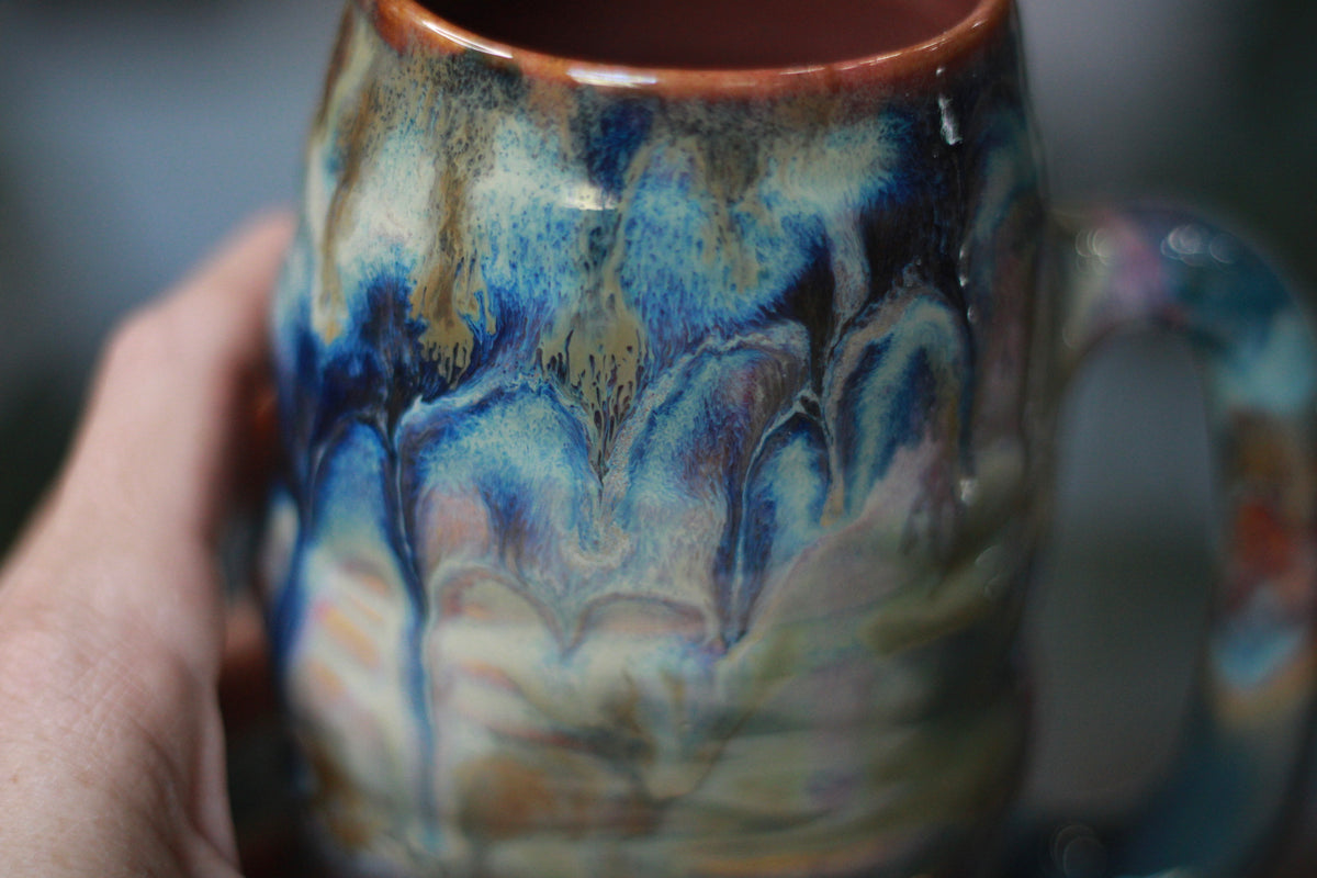 09-D Messy Grace Textured Mug, 20 oz.