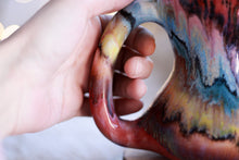 Load image into Gallery viewer, 10-C Rainbow Family Gourd Mug - MINOR MISFIT, 14 oz. - 10% off