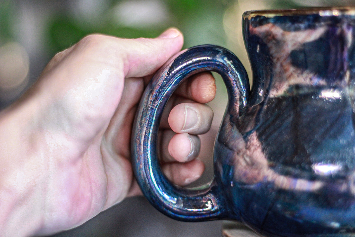 11-A Labradorite PROTOTYPE Gourd Mug - MISFIT, 25 oz. - 35% off
