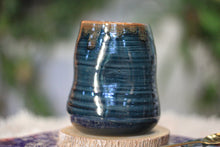 Load image into Gallery viewer, 10-F Deep Blue Textured Mug, 16 oz.
