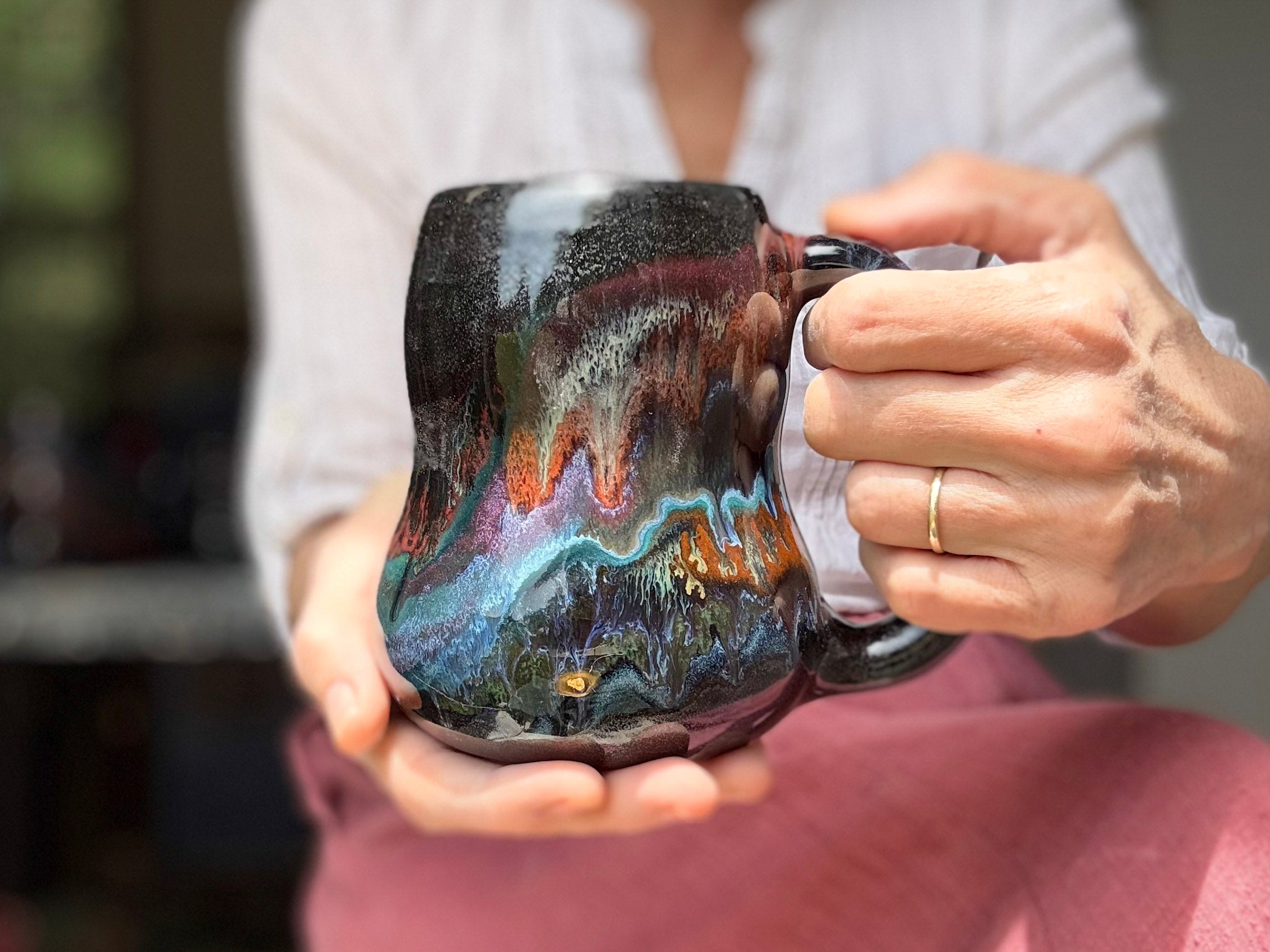 13-D PROTOTYPE Gourd Mug, 20 oz.