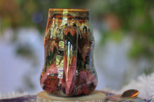 Load image into Gallery viewer, 10-C Desert Oasis Barely Flared Textured Divot Mug - TOP SHELF MISFIT, 22 oz.