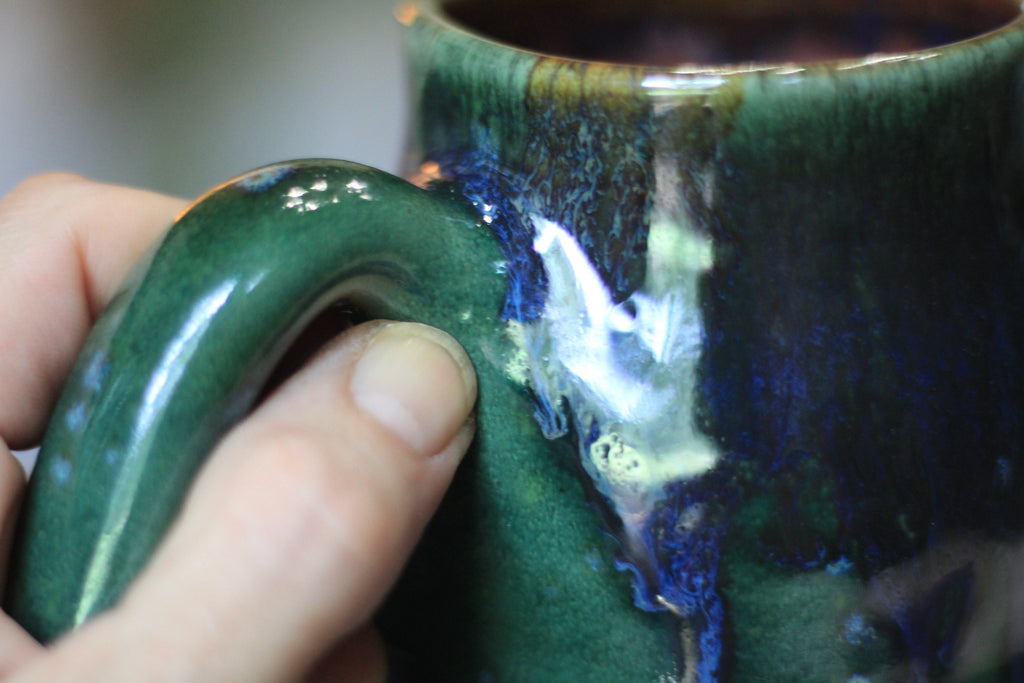 10-E Green EXPERIMENT Mug, 21 oz.