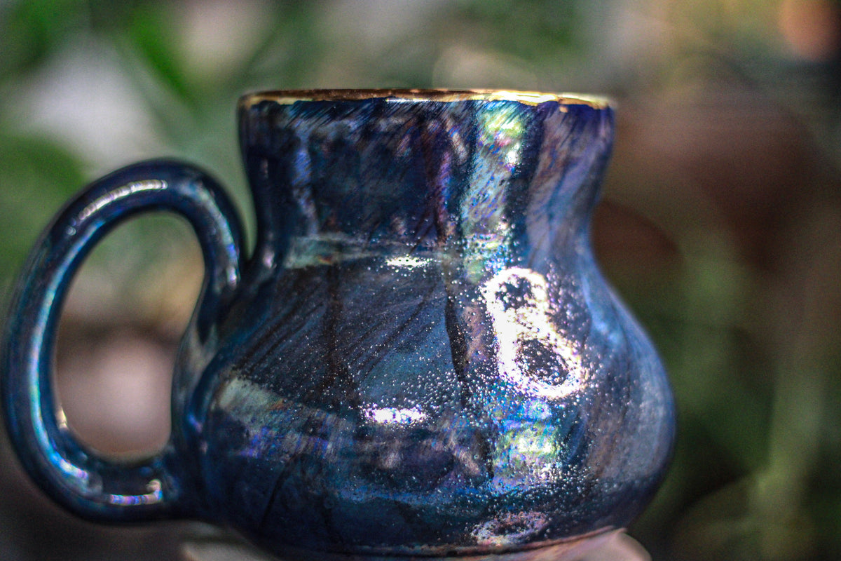 11-A Labradorite PROTOTYPE Gourd Mug - MISFIT, 25 oz. - 35% off
