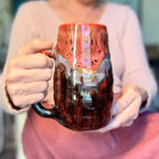 12-B Molten Melon Grooved Stein Mug - MINOR MISFIT, 29 oz. - 10% off